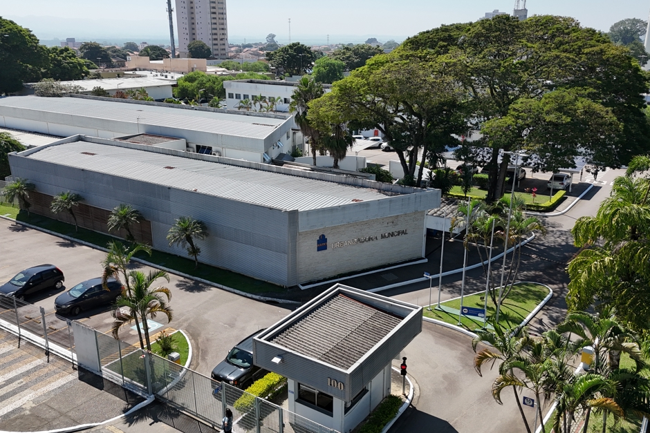 Sede da Urbam vista de cima.